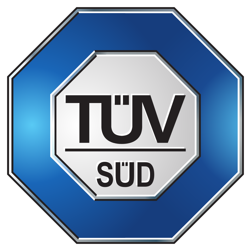 TÜV SÜD zertifiziert
